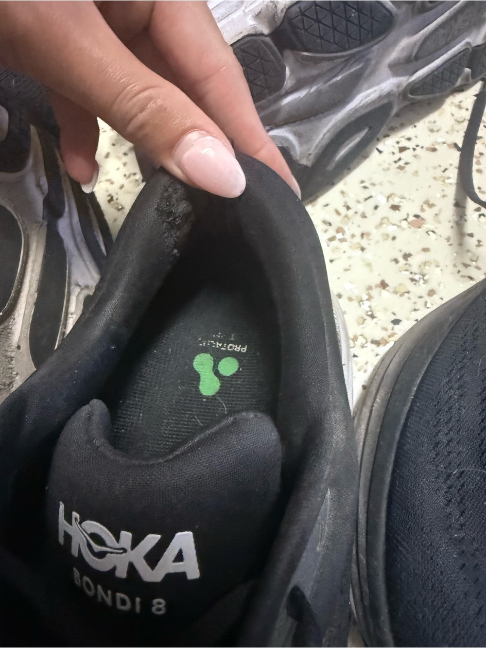 Mens 11.5 hokas 3 pairs for $30 - Picture 14 of 15